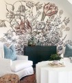 Mural okazałe kwiaty Wallcolors Floral Poem Life in Boho