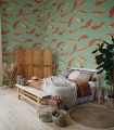 Mural ryby Koi Wallcolors Koi Life in Boho