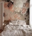 Mural duże kwiaty Wallcolors Beige floral Life in Boho