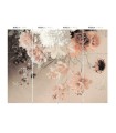 Mural duże kwiaty Wallcolors Beige floral Life in Boho