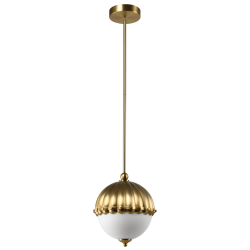 Lampa wisząca w stylu modern-classic złota Pralines P01220BR Cosmo Light