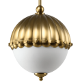 Lampa wisząca w stylu modern-classic złota Pralines P01220BR Cosmo Light