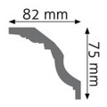 Listwa sufitowa LGG-01 Creativa wys. 7,5cm