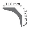 Listwa sufitowa LGG-02 Creativa wys. 12cm