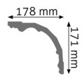 Listwa przysufitowa LGG-35 Creativa wys. 17,1cm