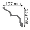 Listwa sufitowa zdobiona LGZ-07 Creativa wys. 13,3cm