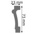 Listwa ścienna LPC-05 Creativa wys. 7,3cm