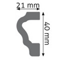 Listwa ścienna LPC-14 Creativa wys. 4cm