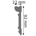 Listwa ścienna LPC-21 Creativa wys. 9,2cm