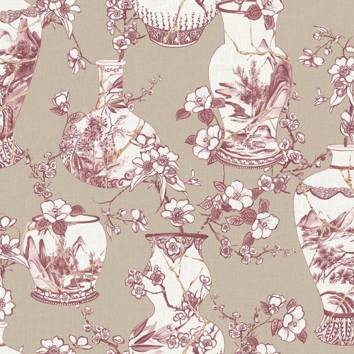 Tapeta wazony J&V 6733 Kintsugi Pot 191 Kintsugi