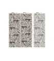 Mural tygrysy Wallcolors Camouflaged Tiger White Medicine