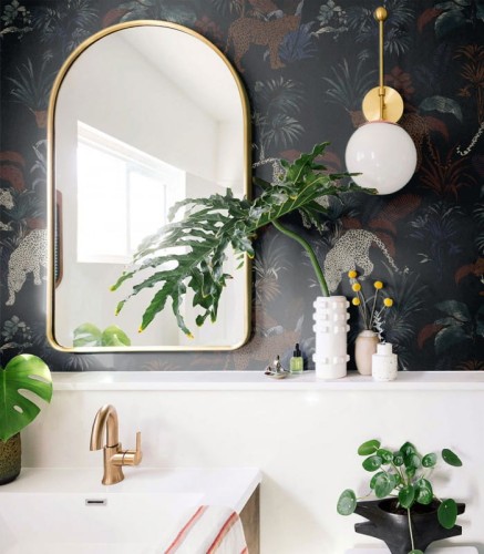 Mural gepardy Wallcolors Cheetahs Black Medicine