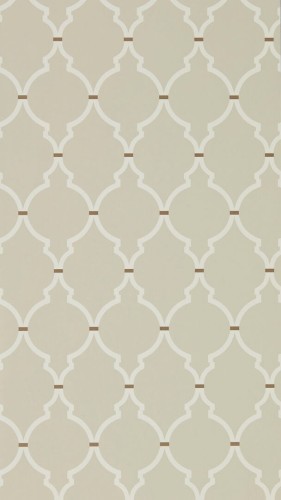 Tapeta koniczyna marokańska Sanderson 216337 Empire Trellis Water Garden