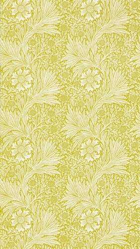 Tapeta roślinna aksamitki Morris & Co. 217092 Marigold Ben Pentreath The Cornubia Collection
