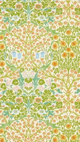 Tapeta roślinna Morris & Co. 217105 Blackthorn Ben Pentreath The Cornubia Collection