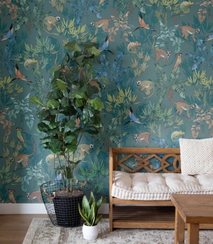 Mural tropikalna dżungla Wallcolors Magic Jungle Medicine