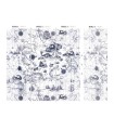 Mural mapa oceanu Wallcolors Ocean Map Medicine