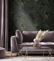 Mural tropikalne liście Wallcolors Tropical Forest Dark Medicine