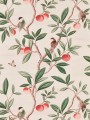 Tapeta ptaki i owoce chinoiserie Harlequin 112907 Ella Diane Hill