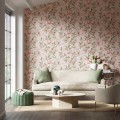Tapeta ptaki i owoce chinoiserie Harlequin 112907 Ella Diane Hill