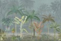 Mural egzotyczny krajobraz Boras Tapeter Studio Vintage Palms 9455W