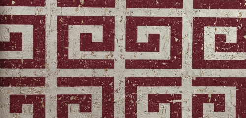 Tapeta greckie meandry naturalny korek Carl Robinson CR82201 Queensmere Loft 17