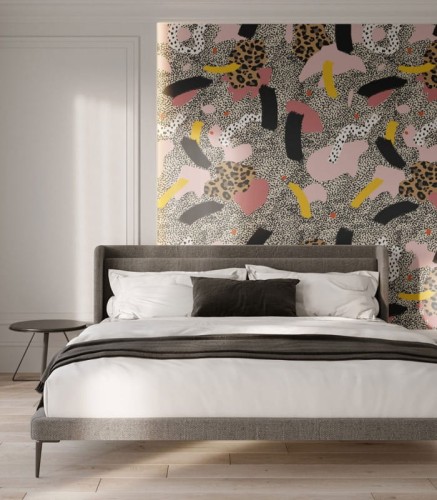 Mural cętki Wallcolors Modern Brush Dzień Dobry