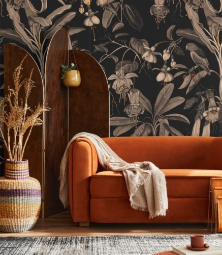 Mural egzotyczny Wallcolors Frida sepia 7779 Dzień Dobry