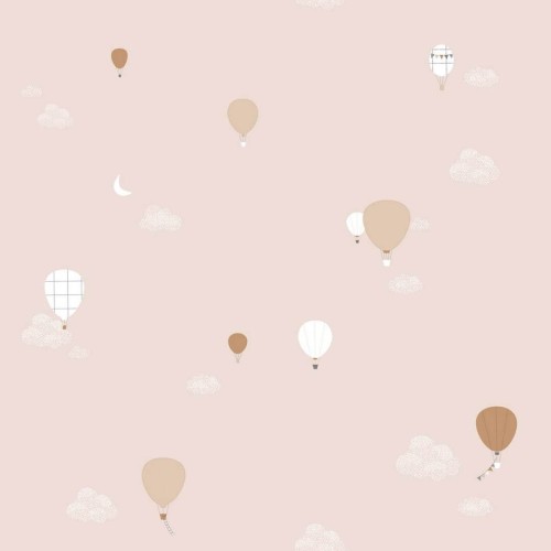 Tapeta balony na ogrzane powietrze ICH Wallpaper 7001-3 Montgolfieres Noa