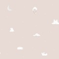 Tapeta śpiące misie ICH Wallpaper 7003-3 Bonne Nuit Noa