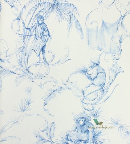 Tapeta Nina Campbell NCW4205-03 Fontibre