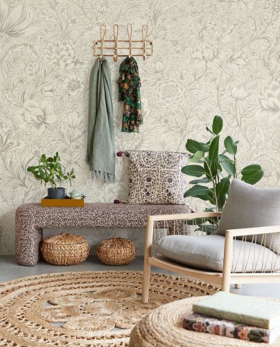 Mural kwiaty Eijffinger 316087 Posy