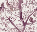 Tapeta botaniczna York Antonina Vella BO6631 Peacok Block Print Boho Luxe