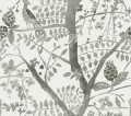 Tapeta botaniczna York Antonina Vella BO6633 Peacok Block Print Boho Luxe