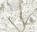 Tapeta botaniczna York Antonina Vella BO6635 Peacok Block Print Boho Luxe