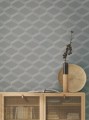 Tapeta geometryczna York Antonina Vella BO6722 Palisades Paperweave Boho Luxe