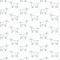 Tapeta psy Wallquest 3122-10404 Flora & Fauna