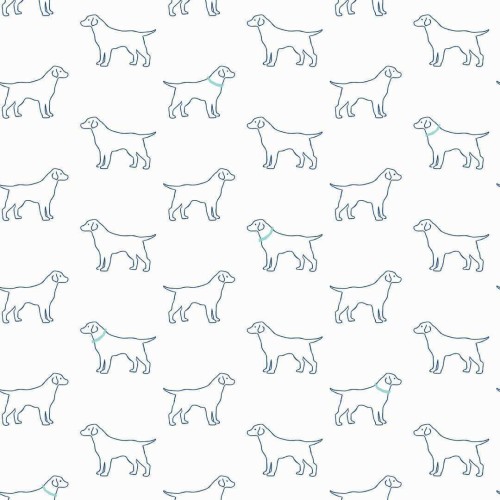 Tapeta psy Wallquest 3122-10404 Flora & Fauna