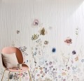 Mural polne kwiaty plisowany Marburg 63449 Crush Motion