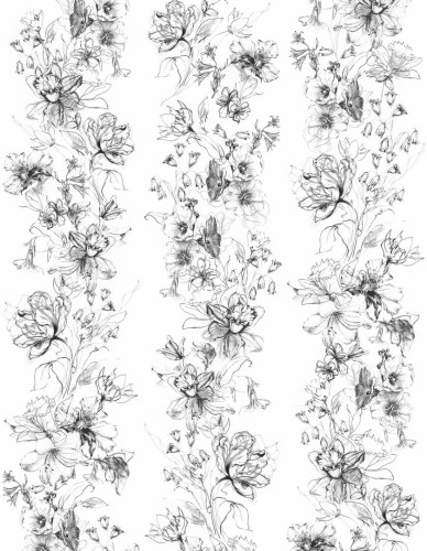 Mural kwiaty plisowany Marburg 63455 Crush Motion