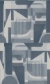 Fototapeta geometryczna Rebel Walls R19287 Vaasa Blue Mic Linder