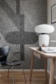 Fototapeta geometryczna oko ptaka Rebel Walls R19294 Birdseye Graphite Mic Linder