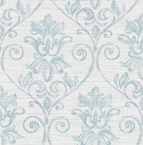 Tapeta tekstylna ornament Wallquest JC30802 GrassEffects 2