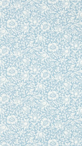 Tapeta kwiaty hibiskusa Morris & Co. 217071 Mallow Simply Morris