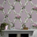 Tapeta kwietny trejaż Laura Ashley 115266 Elwyn Volume II