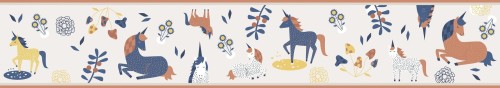 Border jednorożce Marburg 45822 Kids Walls Little Adventures