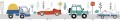 Border samochody Marburg 45845 Kids Walls Little Adventures