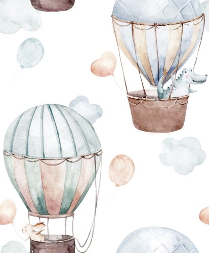 Tapeta balony i zwierzęta Marburg 45865 Kids Walls Little Adventures