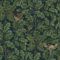 Tapeta liście dębu i ptaki Boras Tapeter In the Oak 2050 Special Edition Forest