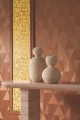 Tapeta geometryczna romby Casamance 75770712 Parangon Textures Metalliques